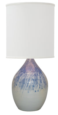 House of Troy - GS301-DG - One Light Table Lamp - Scatchard - Decorated Gray