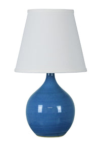 House of Troy - GS50-CB - One Light Table Lamp - Scatchard - Cornflower Blue