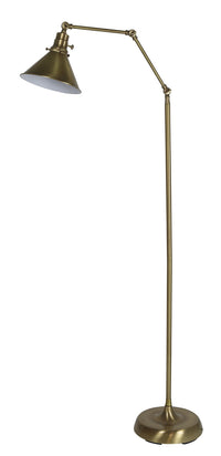 House of Troy - OT600-AB-MS - One Light Floor Lamp - Otis - Antique Brass