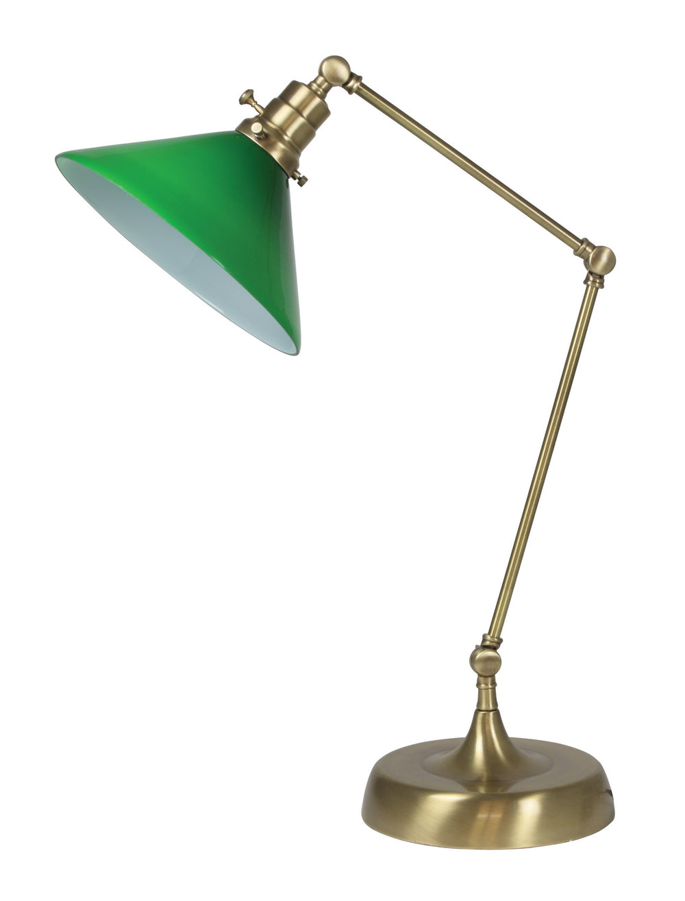 House of Troy - OT650-AB-GR - One Light Table Lamp - Otis - Antique Brass