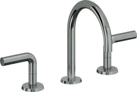 California Faucets - 7502-BLKN - 8" Widespread Lavatory Faucet - Black Nickel (PVD) - Tamalpais