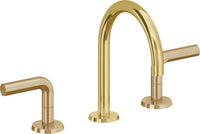 California Faucets - 7502-LPG - 8" Widespread Lavatory Faucet - Lifetime Polished Gold (PVD) - Tamalpais