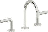 California Faucets - 7502ZB-PC - 8" Widespread Lavatory Faucet with ZeroDrain - Polished Chrome - Tamalpais