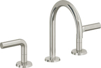 California Faucets - 7502ZB-PN - 8" Widespread Lavatory Faucet with ZeroDrain - Polished Nickel (PVD) - Tamalpais