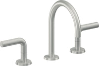 California Faucets - 7502ZBF-SC - 8" Widespread Lavatory Faucet with Completely Finished ZeroDrain - Satin Chrome (PVD) - Tamalpais