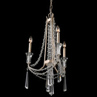 Varaluz - 270C03TR - Three Light Chandelier - Barcelona - Transcend Silver