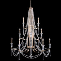 Varaluz - 270C12TR - 12 Light Chandelier - Barcelona - Transcend Silver