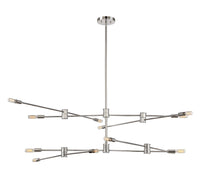 Savoy House - 1-7001-12-109 - 12 Light Chandelier - Lyrique - Polished Nickel