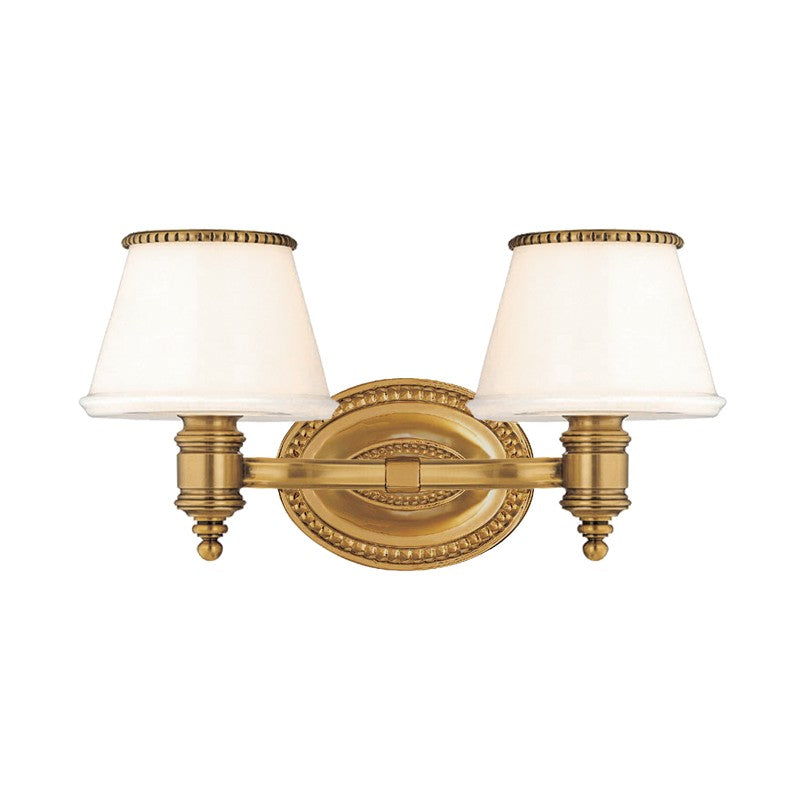 Hudson Valley - 4942-FB - Two Light Bath Bracket - Richmond - Flemish Brass