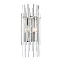 Hudson Valley - 6300-PN - Two Light Wall Sconce - Wallis - Polished Nickel