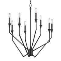 Hudson Valley - 8508-OB - Eight Light Chandelier - Archie - Old Bronze