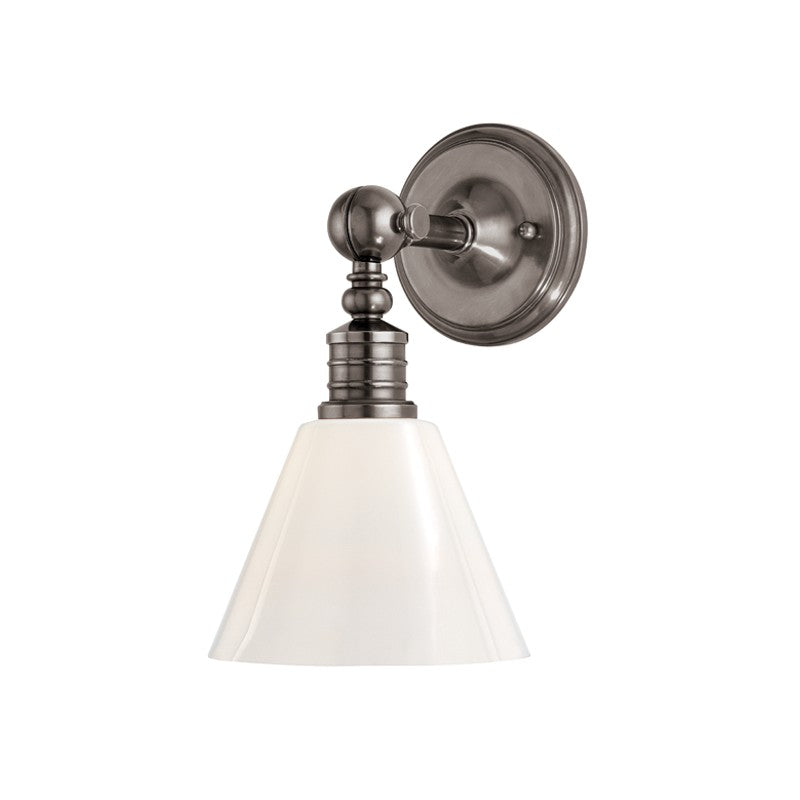 Hudson Valley - 9601-HN - One Light Wall Sconce - Darien - Historic Nickel