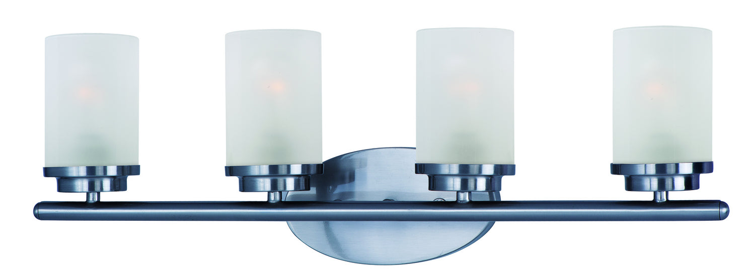 Corona Four Light Bath Vanity in Multiple Finishes