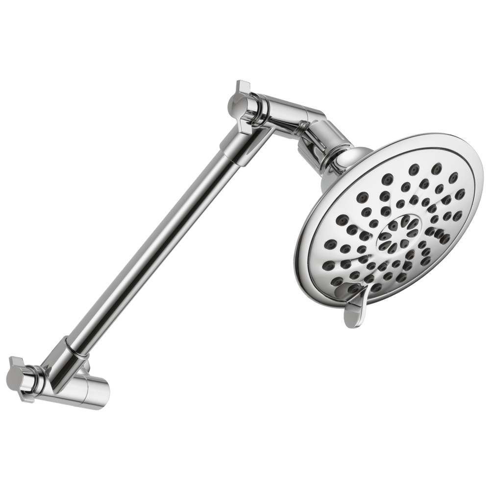 Peerless Universal Showering Components: 3-Setting Shower Head with Adjustable Arm - Maison&Co.