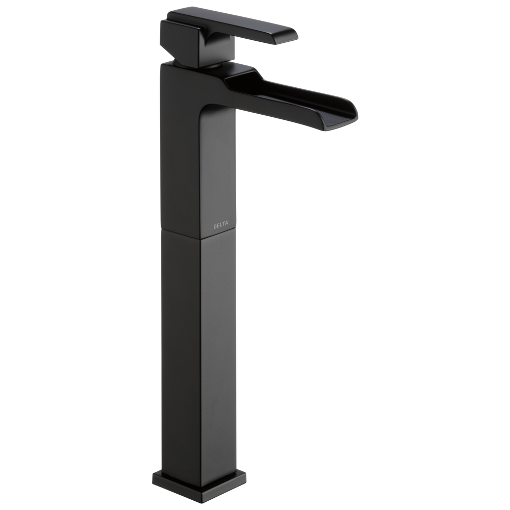 Delta Ara®: Single Handle Vessel Channel Bathroom Faucet