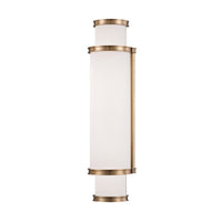 Hudson Valley - 6622-AGB - LED Bath Bracket - Malcolm - Aged Brass