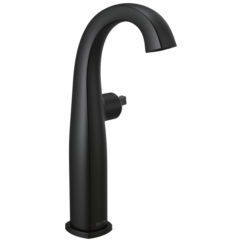 Delta Stryke®: Single Handle Vessel Bathroom Faucet - Less Handle