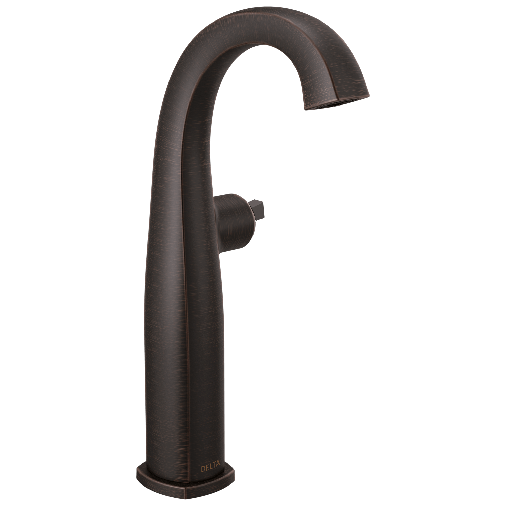 Delta Stryke®: Single Handle Vessel Bathroom Faucet - Less Handle