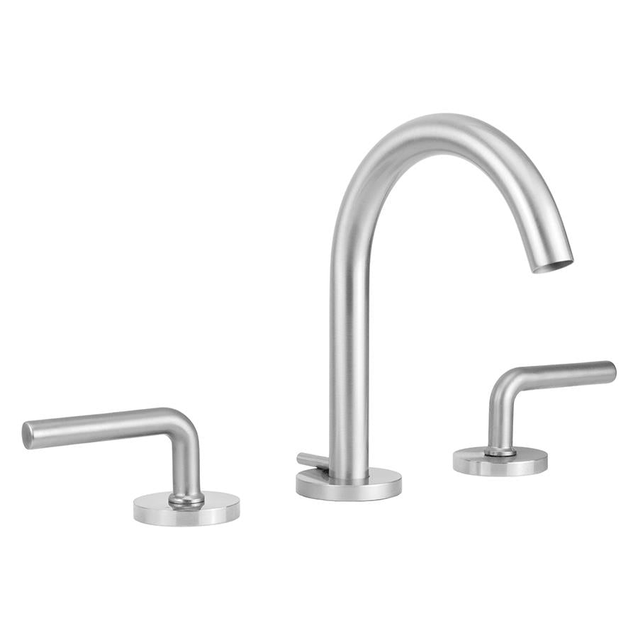 Uptown Contempo Slim Faucet with Round Escutcheons & Contempo Slim Lever Handles in Multiple Finishes