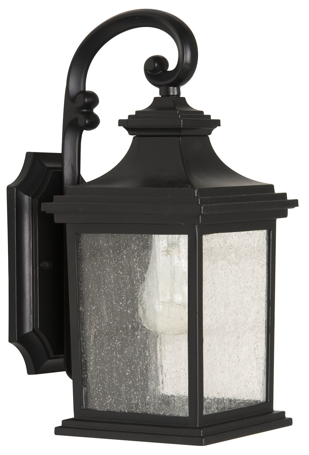 Craftmade - Z3204-MN - Gentry One Light Wall Mount in Midnight Finish - Gentry