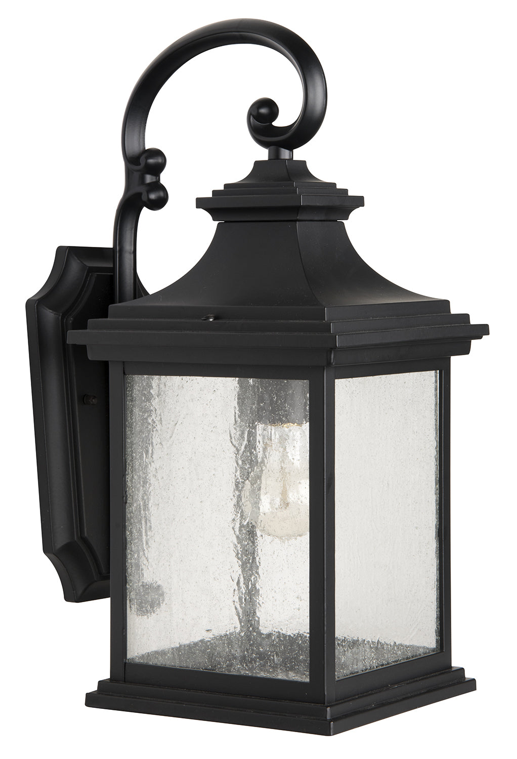 Craftmade - Z3214-MN - Gentry One Light Wall Mount in Midnight Finish - Gentry