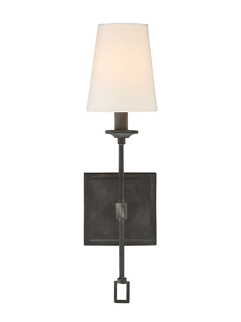 Savoy House - 9-9004-1-88 - One Light Wall Sconce - Lorainne - Oxidized Black