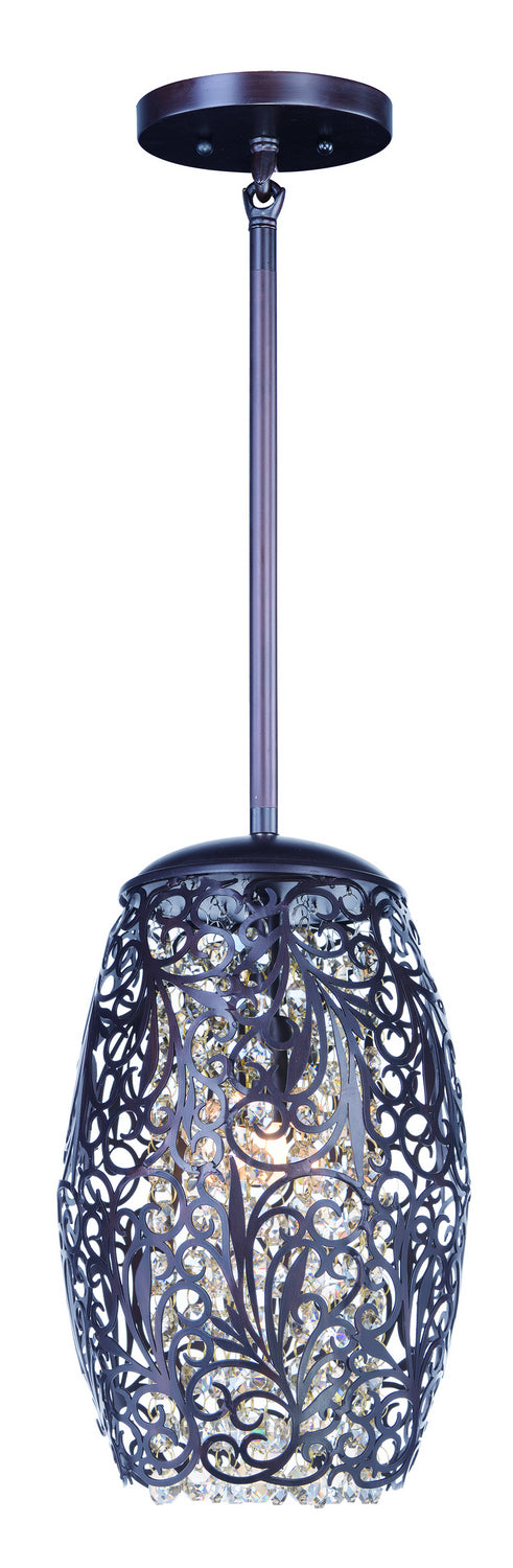 Maxim - 24153CGOI - One Light Mini Pendant - Arabesque - Oil Rubbed Bronze