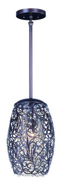 Maxim - 24153CGOI - One Light Mini Pendant - Arabesque - Oil Rubbed Bronze