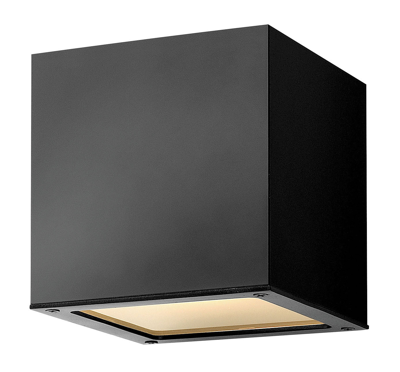 Hinkley - 1768SK - LED Wall Mount - Kube - Satin Black