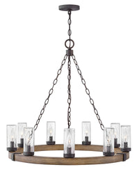 Hinkley - 29208SQ - LED Outdoor Chandelier - Sawyer - Sequoia