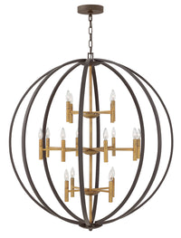 Hinkley - 3464SB - LED Chandelier - Euclid - Spanish Bronze