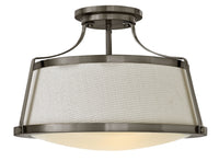 Hinkley - 3522AN - LED Flush Mount - Charlotte - Antique Nickel