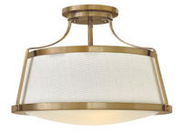 Hinkley - 3522BC - LED Flush Mount - Charlotte - Brushed Caramel