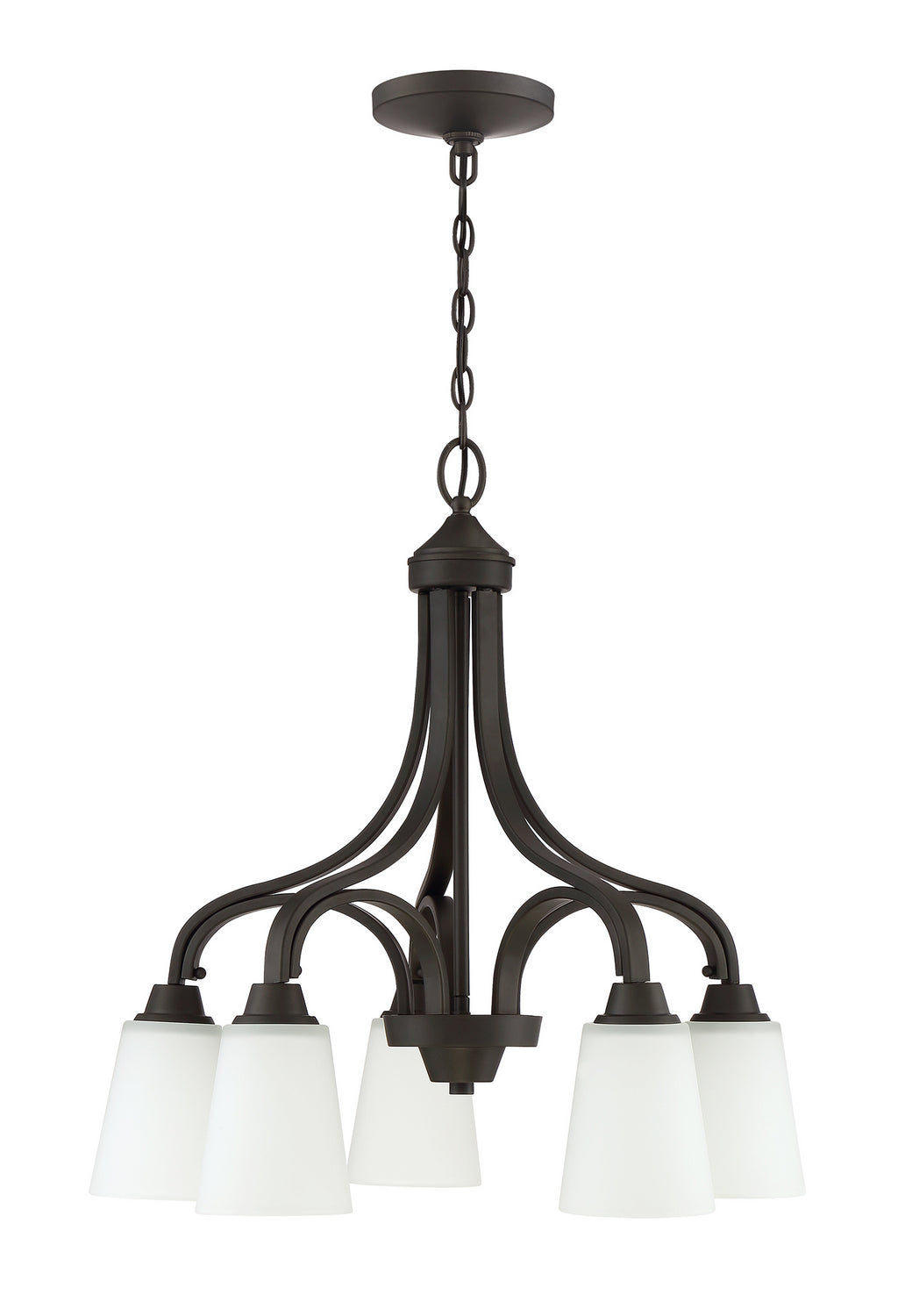 Craftmade - 41915 - Grace Five Light Chandelier in Mulltiple Finishes - Grace