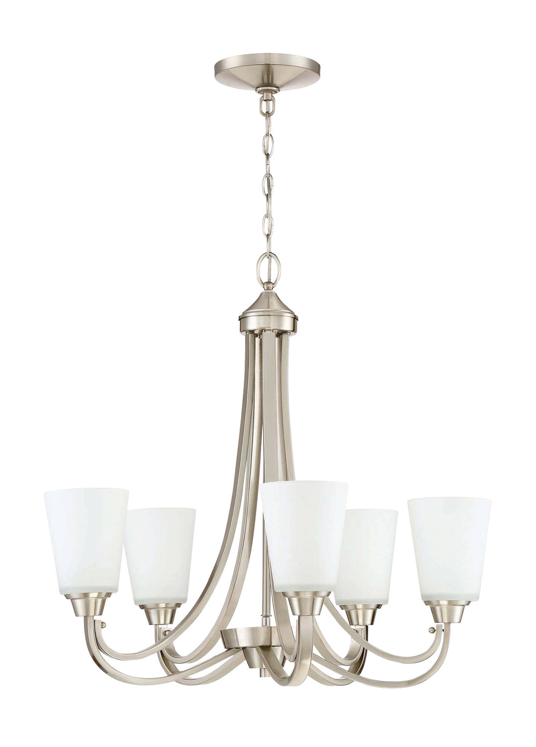 Craftmade - 41925 - Grace Five Light Chandelier in Mulltiple Finishes - Grace