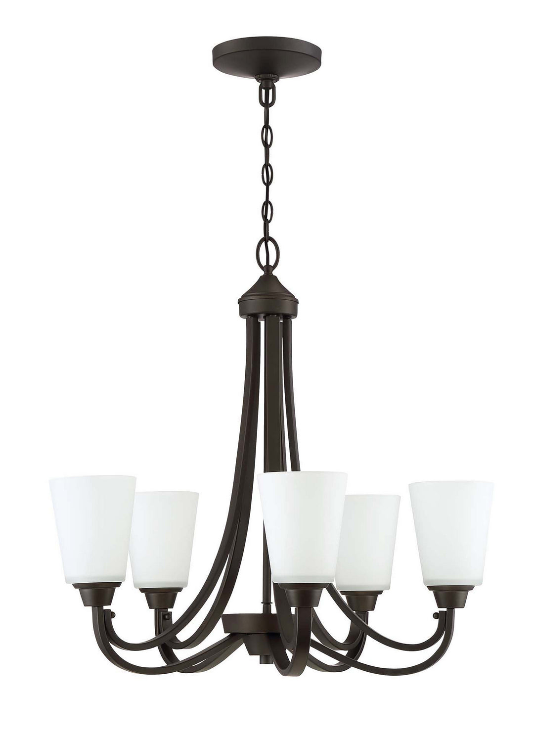 Craftmade - 41925 - Grace Five Light Chandelier in Mulltiple Finishes - Grace