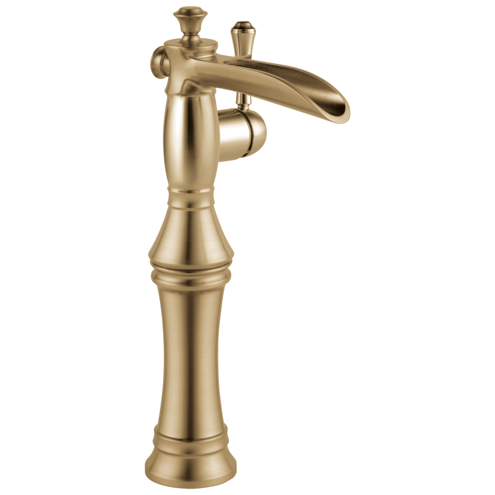 Delta Cassidy™: Single Handle Channel Vessel Bathroom Faucet