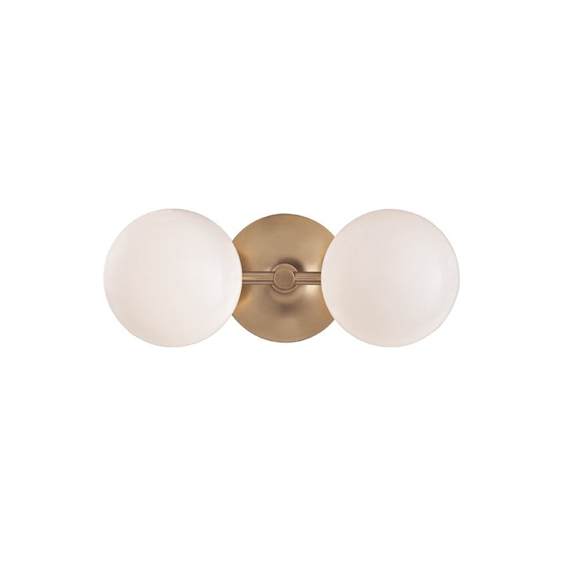 Hudson Valley - 4742-AGB - LED Bath Bracket - Fleming - Aged Brass