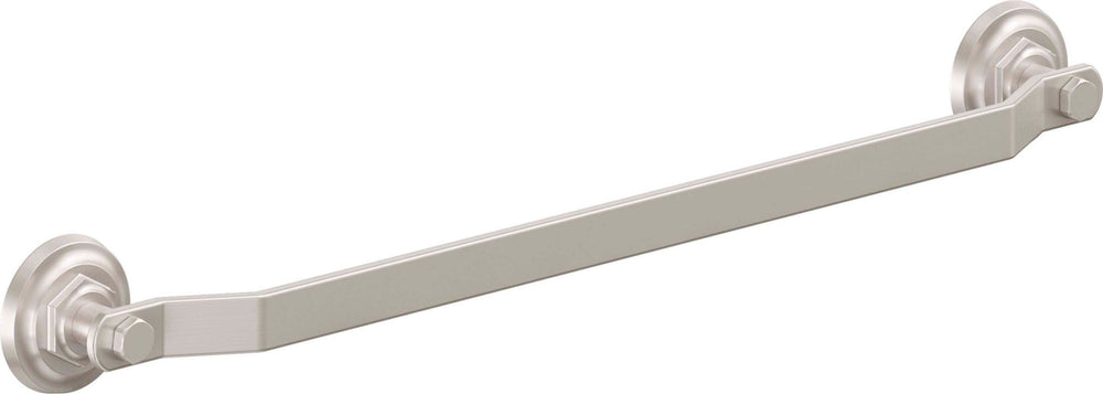 California Faucets - 80-18-SN - 18" Towel Bar  - Satin Nickel  - Descanso Works