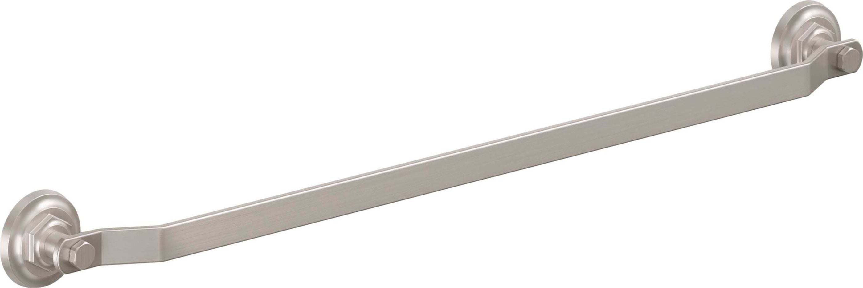 California Faucets - 80-24-SN - 24" Towel Bar - Satin Nickel  - Descanso Works