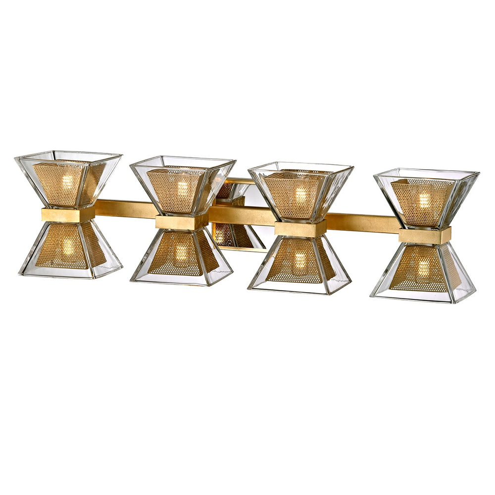 Troy Lighting - B5804-GL - Eight Light Bath and Vanity - Expression - Gold Leaf