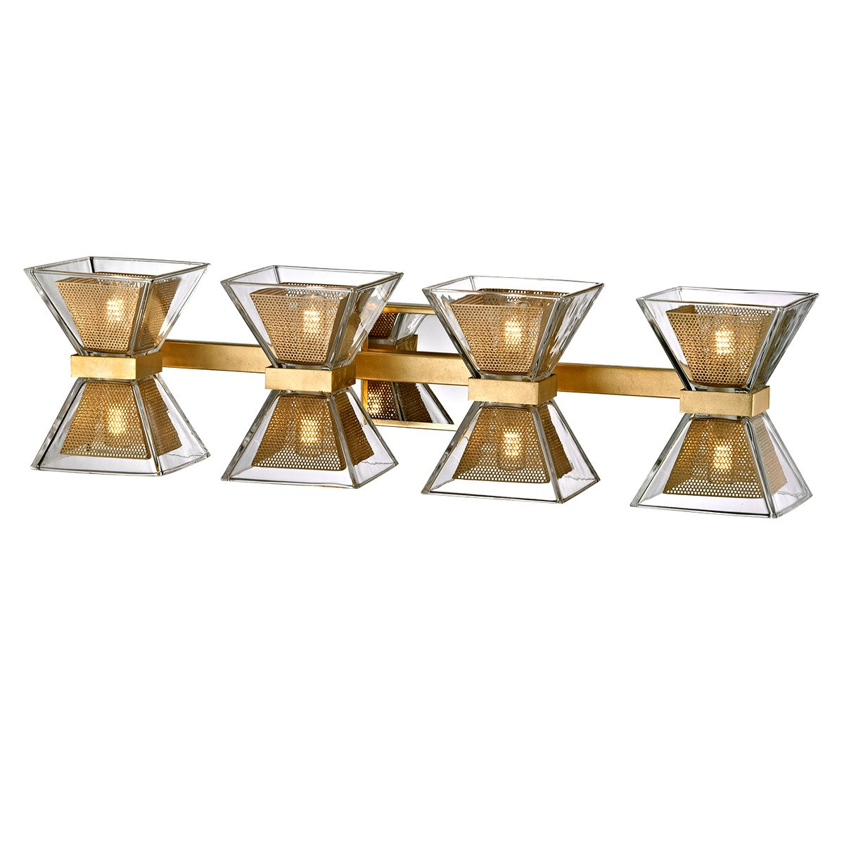 Troy Lighting - B5804-GL - Eight Light Bath and Vanity - Expression - Gold Leaf