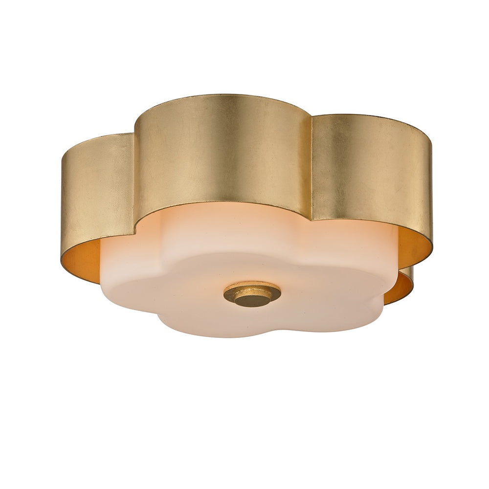 Troy Lighting - C5651-GL - Two Light Flush Mount - Allure - Gold Leaf