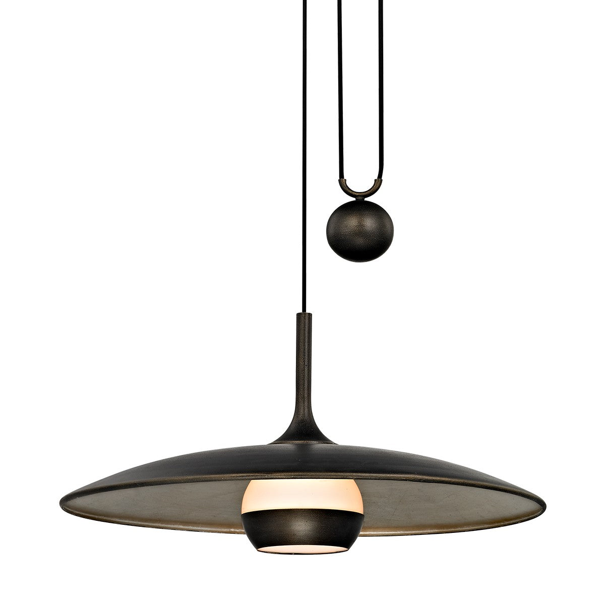 Troy Lighting - F5866-VBZ/WSL - One Light Pendant - Alchemy - Vintage Bronze