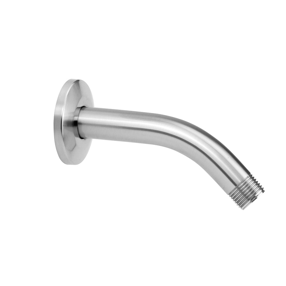 6" 45° Brass Showerarm with Escutcheon in Multiple Finishes