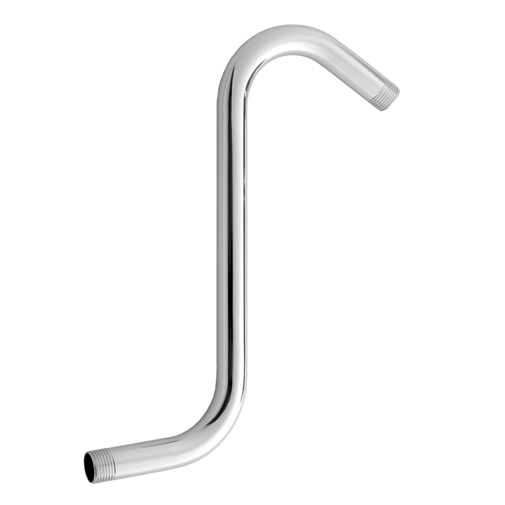 "S" Showerarm in Multiple Finishes