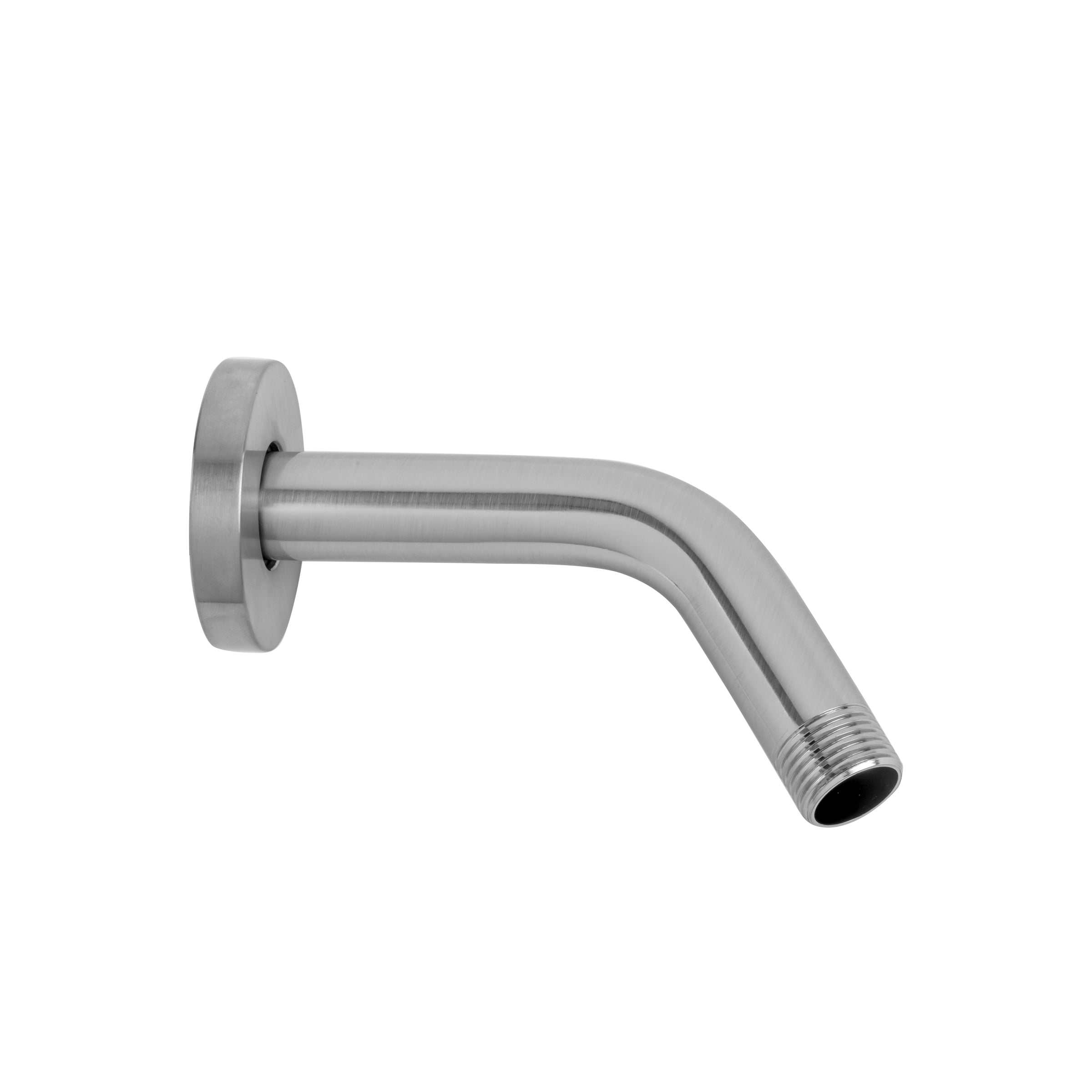 6" 60° Brass Showerarm with Contempo Escutcheon in Multiple Finishes