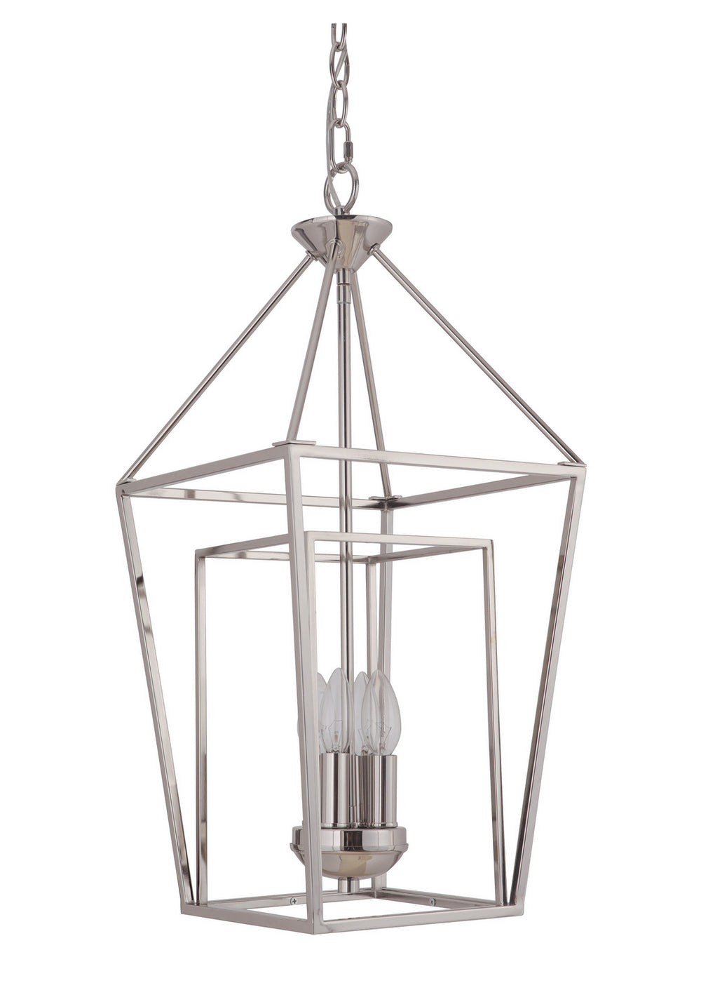 Craftmade - 45834 - Hudson Four Light Foyer Pendant in Mulltiple Finishes - Hudson