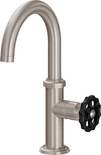 California Faucets - 8109WB-1-SN - Single Hole Lavatory/Bar/Prep Faucet - Low Spout - Satin Nickel  - Descanso Works