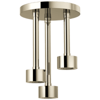 Brizo Brizo Universal Showering: Linear Round Single-Function H2Okinetic® Pendant Raincan Shower Head - Maison&Co.